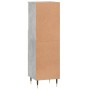 Badezimmerschrank aus grauem Beton-Sperrholz, 30x30x100 cm. von vidaXL, Badezimmerwaschtische - Ref: Foro24-831552, Preis: 46...