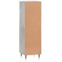 Badezimmerschrank aus grauem Beton-Sperrholz, 30x30x100 cm. von vidaXL, Badezimmerwaschtische - Ref: Foro24-831552, Preis: 45...