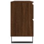 Badmöbel Holzwerkstoff Eiche braun 80x33x60 cm von vidaXL, Badezimmerwaschtische - Ref: Foro24-831667, Preis: 64,78 €, Rabatt: %