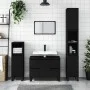 Schwarzer Spiegelschrank aus Sperrholz, 30x30x100 cm. von vidaXL, Badezimmerwaschtische - Ref: Foro24-831565, Preis: 72,99 €,...