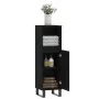 Schwarzer Spiegelschrank aus Sperrholz, 30x30x100 cm. von vidaXL, Badezimmerwaschtische - Ref: Foro24-831565, Preis: 72,99 €,...
