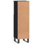 Schwarzer Spiegelschrank aus Sperrholz, 30x30x100 cm. von vidaXL, Badezimmerwaschtische - Ref: Foro24-831565, Preis: 76,05 €,...