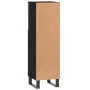 Schwarzer Spiegelschrank aus Sperrholz, 30x30x100 cm. von vidaXL, Badezimmerwaschtische - Ref: Foro24-831565, Preis: 72,99 €,...