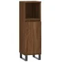 Badezimmerschrank aus braunem Eichensperrholz, 30 x 30 x 100 cm von vidaXL, Badezimmerwaschtische - Ref: Foro24-831571, Preis...