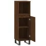 Badezimmerschrank aus braunem Eichensperrholz, 30 x 30 x 100 cm von vidaXL, Badezimmerwaschtische - Ref: Foro24-831571, Preis...