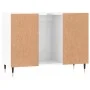 Mueble de baño madera de ingeniería blanco brillo 80x33x60 cm de vidaXL, Tocadores de baño - Ref: Foro24-831622, Precio: 62,5...