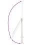 Tendedero extensible para bañera aluminio 53-90 cm
