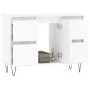 Badmöbel aus Holzwerkstoff weiß 80x33x60 cm von vidaXL, Badezimmerwaschtische - Ref: Foro24-831652, Preis: 91,06 €, Rabatt: %