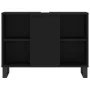 Schwarzer Badezimmerschrank aus Holzwerkstoff, 80 x 33 x 60 cm von vidaXL, Badezimmerwaschtische - Ref: Foro24-831637, Preis:...