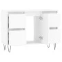 Badmöbel aus Holzwerkstoff weiß 80x33x60 cm von vidaXL, Badezimmerwaschtische - Ref: Foro24-831652, Preis: 91,06 €, Rabatt: %