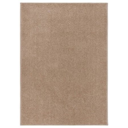 Alfombra de pelo corto marrón 120x170 cm de vidaXL, Alfombras - Ref: Foro24-340355, Precio: 38,64 €, Descuento: %