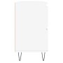 Engineered wood bathroom cabinet in white, 80x33x60 cm by vidaXL, bathroom vanities - Ref: Foro24-831652, Price: 92,46 €, Dis...