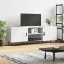 Weißer TV-Schrank aus Holzwerkstoff, 150 x 30 x 50 cm von vidaXL, TV-Möbel - Ref: Foro24-829108, Preis: 90,53 €, Rabatt: %