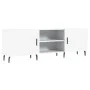 Weißer TV-Schrank aus Holzwerkstoff, 150 x 30 x 50 cm von vidaXL, TV-Möbel - Ref: Foro24-829108, Preis: 90,53 €, Rabatt: %