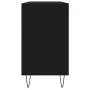 Black engineered wood bathroom cabinet 80x33x60 cm by vidaXL, bathroom vanities - Ref: Foro24-831629, Price: 58,50 €, Discoun...