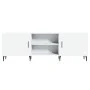 Weißer TV-Schrank aus Holzwerkstoff, 150 x 30 x 50 cm von vidaXL, TV-Möbel - Ref: Foro24-829108, Preis: 90,53 €, Rabatt: %