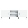 Weißer TV-Schrank aus Holzwerkstoff, 150 x 30 x 50 cm von vidaXL, TV-Möbel - Ref: Foro24-829108, Preis: 94,74 €, Rabatt: %