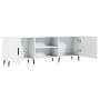 Weißer TV-Schrank aus Holzwerkstoff, 150 x 30 x 50 cm von vidaXL, TV-Möbel - Ref: Foro24-829108, Preis: 94,74 €, Rabatt: %