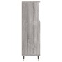Armario de baño madera contrachapada gris Sonoma 30x30x100 cm von vidaXL, Badezimmerwaschtische - Ref: Foro24-831554, Preis: ...