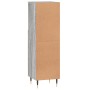 Armario de baño madera contrachapada gris Sonoma 30x30x100 cm von vidaXL, Badezimmerwaschtische - Ref: Foro24-831554, Preis: ...