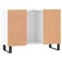 Mueble de baño madera de ingeniería blanco 80x33x60 cm de vidaXL, Tocadores de baño - Ref: Foro24-831660, Precio: 85,51 €, De...