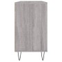 Sonoma grauer Badezimmerschrank aus Holzwerkstoff, 80 x 33 x 60 cm von vidaXL, Badezimmerwaschtische - Ref: Foro24-831634, Pr...