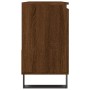 Badezimmerschrank Sperrholz braune Eiche 65x33x60 cm von vidaXL, Badezimmerwaschtische - Ref: Foro24-831619, Preis: 67,82 €, ...