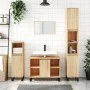 Badmöbel aus Holzwerkstoff Sonoma Eiche 80x33x60 cm von vidaXL, Badezimmerwaschtische - Ref: Foro24-831631, Preis: 59,63 €, R...