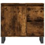 Badezimmerschrank aus geräuchertem Eichensperrholz, 65 x 33 x 60 cm von vidaXL, Badezimmerwaschtische - Ref: Foro24-831617, P...