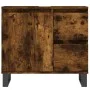 Smoked oak plywood bathroom cabinet 65x33x60 cm by vidaXL, bathroom vanities - Ref: Foro24-831617, Price: 71,18 €, Discount: %