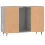 Mueble de baño madera de ingeniería gris Sonoma 80x33x60 cm de vidaXL, Tocadores de baño - Ref: Foro24-831650, Precio: 75,14 ...