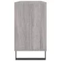 Sonoma grauer Badezimmerschrank aus Holzwerkstoff, 80 x 33 x 60 cm von vidaXL, Badezimmerwaschtische - Ref: Foro24-831642, Pr...