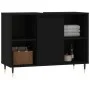 Schwarzer Badezimmerschrank aus Holzwerkstoff, 80 x 33 x 60 cm von vidaXL, Badezimmerwaschtische - Ref: Foro24-831621, Preis:...