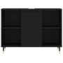 Schwarzer Badezimmerschrank aus Holzwerkstoff, 80 x 33 x 60 cm von vidaXL, Badezimmerwaschtische - Ref: Foro24-831621, Preis:...