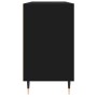 Black engineered wood bathroom cabinet 80x33x60 cm by vidaXL, bathroom vanities - Ref: Foro24-831621, Price: 55,13 €, Discoun...