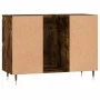 Badezimmerschrank aus geräuchertem Eichenholzwerkstoff, 80 x 33 x 60 cm von vidaXL, Badezimmerwaschtische - Ref: Foro24-83164...