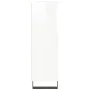 Glossy white plywood bathroom cabinet 30x30x100 cm by vidaXL, bathroom vanities - Ref: Foro24-831566, Price: 62,92 €, Discoun...