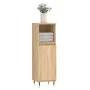 Sonoma oak plywood bathroom cabinet 30x30x100 cm by vidaXL, bathroom vanities - Ref: Foro24-831551, Price: 58,58 €, Discount: %