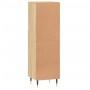 Armario de baño madera contrachapada roble Sonoma 30x30x100 cm de vidaXL, Tocadores de baño - Ref: Foro24-831551, Precio: 60,...