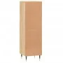Sonoma oak plywood bathroom cabinet 30x30x100 cm by vidaXL, bathroom vanities - Ref: Foro24-831551, Price: 58,58 €, Discount: %