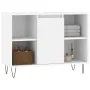 Weißer Badezimmerschrank aus Holzwerkstoff, 80 x 33 x 60 cm von vidaXL, Badezimmerwaschtische - Ref: Foro24-831628, Preis: 50...