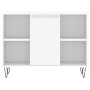 Weißer Badezimmerschrank aus Holzwerkstoff, 80 x 33 x 60 cm von vidaXL, Badezimmerwaschtische - Ref: Foro24-831628, Preis: 50...