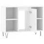 Weißer Badezimmerschrank aus Holzwerkstoff, 80 x 33 x 60 cm von vidaXL, Badezimmerwaschtische - Ref: Foro24-831628, Preis: 50...