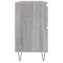 Sonoma gray engineered wood bathroom cabinet 80x33x60 cm by vidaXL, bathroom vanities - Ref: Foro24-831658, Price: 74,55 €, D...