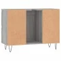 Mueble de baño madera de ingeniería gris Sonoma 80x33x60 cm de vidaXL, Tocadores de baño - Ref: Foro24-831658, Precio: 73,63 ...