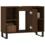 Badezimmerschrank aus braunem Eichenholzwerkstoff, 80 x 33 x 60 cm von vidaXL, Badezimmerwaschtische - Ref: Foro24-831643, Pr...