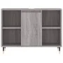 Mueble de baño madera de ingeniería gris Sonoma 80x33x60 cm de vidaXL, Tocadores de baño - Ref: Foro24-831626, Precio: 60,02 ...