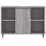Sonoma grauer Badezimmerschrank aus Holzwerkstoff, 80 x 33 x 60 cm von vidaXL, Badezimmerwaschtische - Ref: Foro24-831626, Pr...