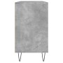 Concrete gray engineered wood bathroom cabinet 80x33x60 cm by vidaXL, bathroom vanities - Ref: Foro24-831632, Price: 49,28 €,...