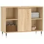 Mueble de baño madera de ingeniería roble Sonoma 80x33x60 cm de vidaXL, Tocadores de baño - Ref: Foro24-831623, Precio: 60,35...